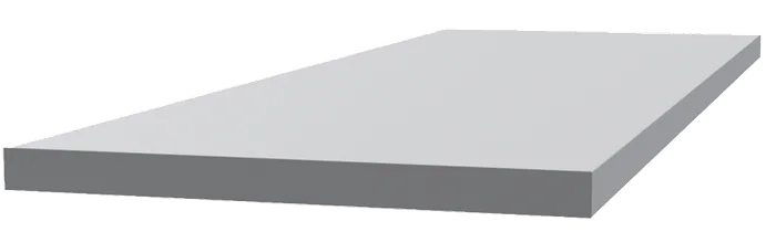 Standard square edged