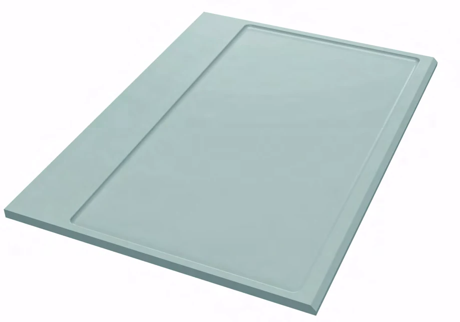 One-piece moulded epoxy resin fume cupboard base, illustration